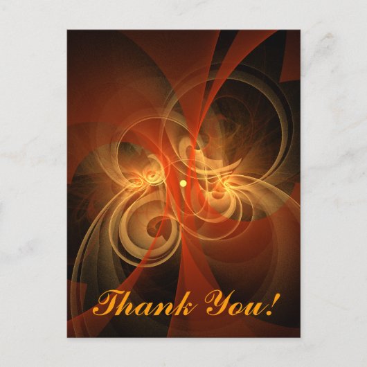 Morning Magic Dank u Briefkaart (Voorkant)