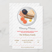 Morning Manna Fellowship Breakfast Invitation (Devant / Derrière)