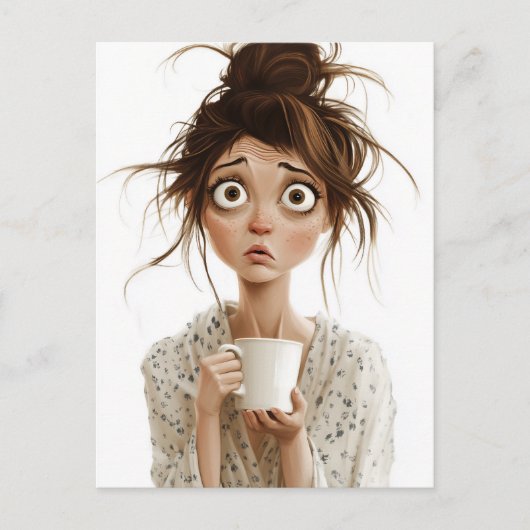 Morning Mayhem Briefkaart (Voorkant)