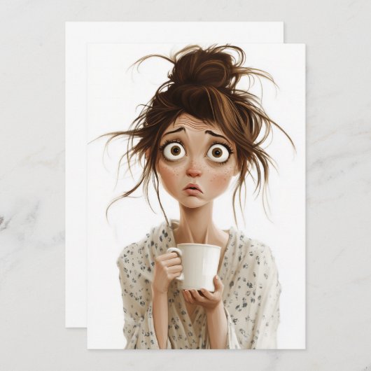 Morning Mayhem Kaart (Voorkant / Achterkant)