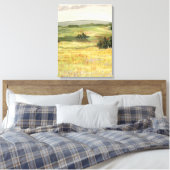 Morning Meadow Canvas Afdruk (Insitu (Slaapkamer))