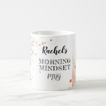 Morning Mindset Gepersonaliseerde mok