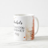 Morning Mindset Mug personnalisée (Devant droit)