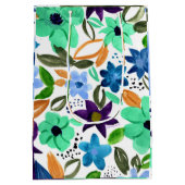 Morning Mint medium geschenktas Medium Cadeauzakje (Achterkant)