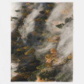 Morning Mist Fleece Deken (Voorkant)