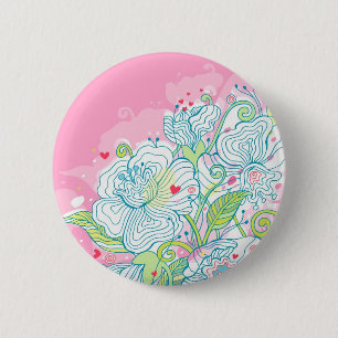 Morning Mist over mijn hart Ronde Button 5,7 Cm