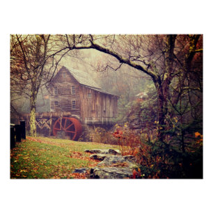 Morning Mist Perfect Poster