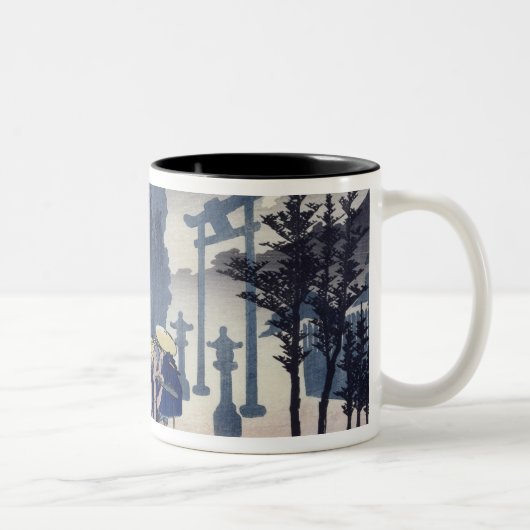 Morning Mist van Mishima Tweekleurige Koffiemok (Rechts)