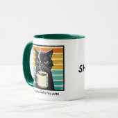 Morning Mood Kat Koffie Mok (Voorkant links)