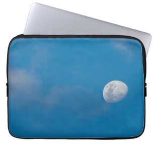 Morning Moon   Zambia, Afrika Laptop Sleeve
