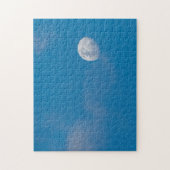 Morning Moon | Zambia, Afrika Legpuzzel (Verticaal)