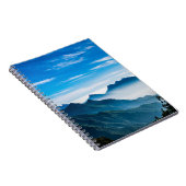 Morning Mountains Mist Landschap Notitieboek (Rechterzijde)