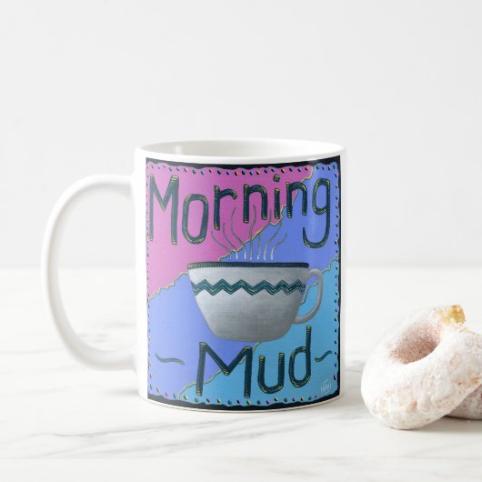 Morning Mud Coffee Mok (Met donut)
