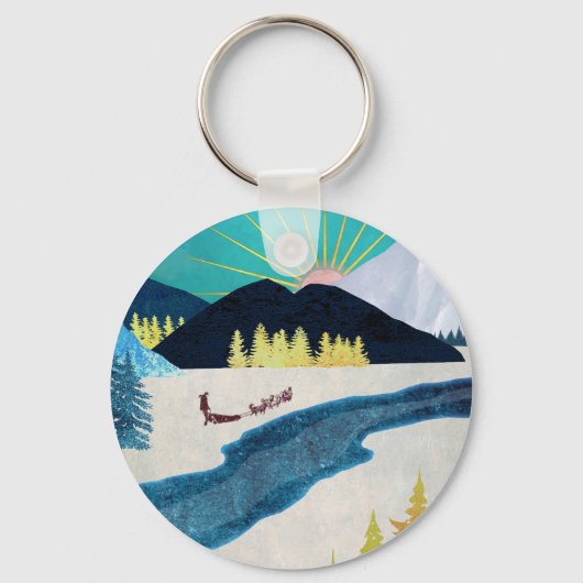 Morning Musher Sleutelhanger (Achterkant)