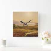 Morning op Lago Maggiore Vierkante Klok (Huis)