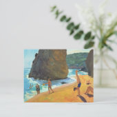 Morning Platja dos Roweet Costa Brava 1997 Briefkaart (Staand voorkant)