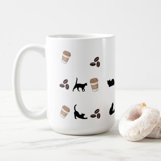 Morning Purrfection Cup Koffiemok (Met donut)