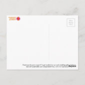 Morning Rangoli Art at Baale Mane! Briefkaart (Achterkant)