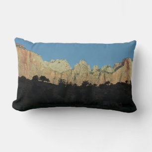Morning Red Rocks in Zion National Park Kussen