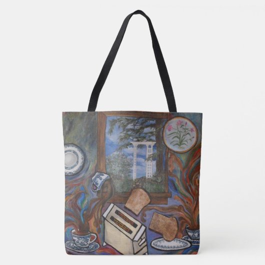 Morning Rush Canvas tas (Voorkant)