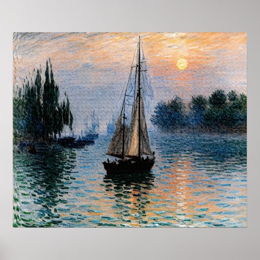 Morning Sail Poster (Voorkant)