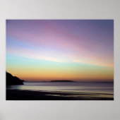 Morning Sky bij Zingend Beach Poster (Voorkant)