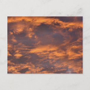 Morning Sky Clouds Natuur Fotografie Briefkaart