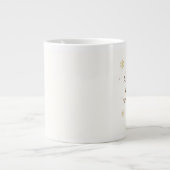 Morning Snowfall | A Quiet Cup | Winter Mug Extra Grote Beker (Voorkant)