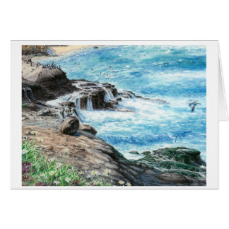 MORNING SPLASH, LA JOLLA, CALIFORNIA