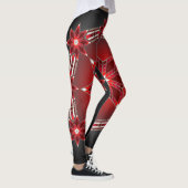 Morning Stars (rood) Leggings (Rechts)