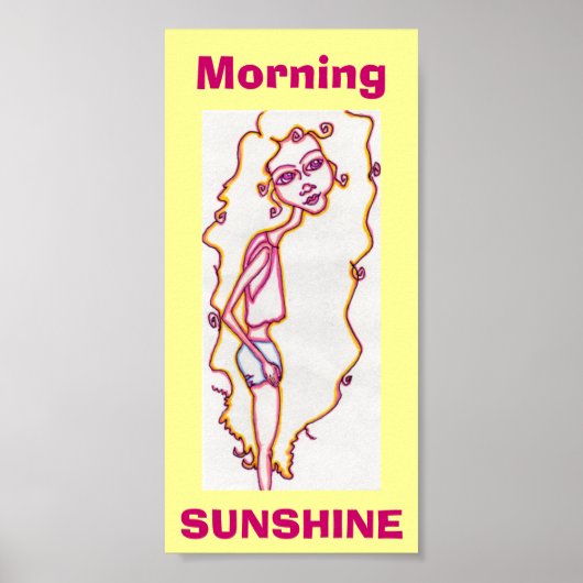 Morning Sunshine print (Voorkant)