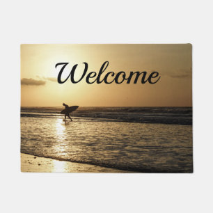 Morning Surfer Welkom Doormat Deurmat