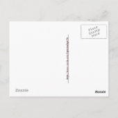 Morning Tea Briefkaart (Achterkant)