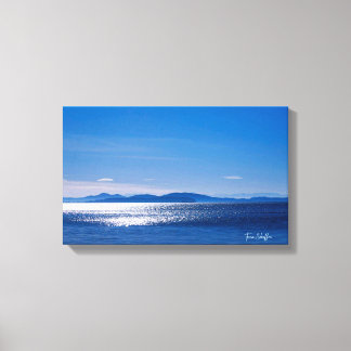 Morning Uitzicht Wildcat Cove Larrabee State Park  Canvas Afdruk