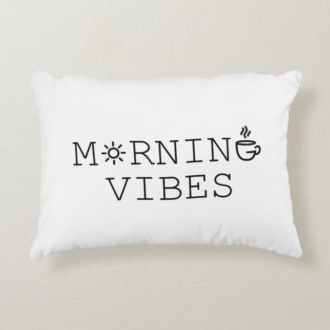 Morning Vibes Accent Kussen (Voorkant)