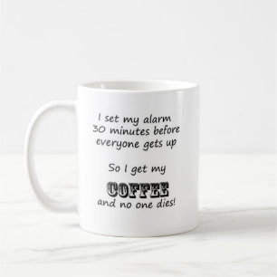 Morning Warning Koffiemok