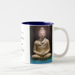 Morning Wisdom Buddha Tweekleurige Koffiemok