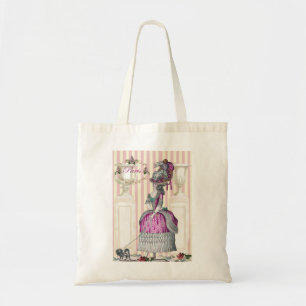 Morning zet de Champs-Élysées omlaag Tote Bag