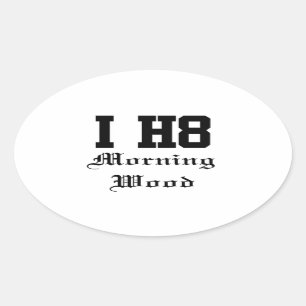 morninghout ovale sticker