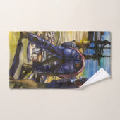 Morning's Catch, Harbour Island, Bahamas Bad Handdoek (Handdoek)