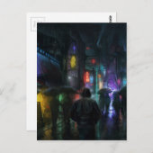 Mornings For People Of The Night Briefkaart (Voorkant / Achterkant)