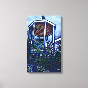 Morning's Light, Harbour Island Canvas Afdruk