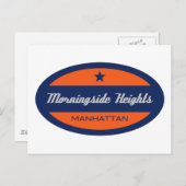 Morningside Heights Briefkaart (Voorkant / Achterkant)