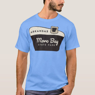 Moro Bay State Park Arkansas Welkomstbord T-shirt