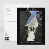 Moro Rock Sequoia National Park Briefkaart (Voorkant / Achterkant)