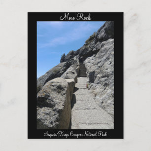 Moro Rock Sequoia National Park Briefkaart