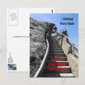 Moro Rock Sequoia National Park Briefkaart (Voorkant / Achterkant)