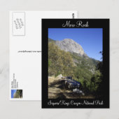 Moro Rock Sequoia National Park Briefkaart (Voorkant / Achterkant)