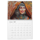 Moroccan Amazigh Beauty Calendrier (Jan 2027)