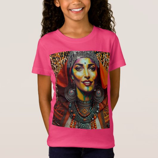 Moroccan Amazigh Beauty T-shirt (Voorkant)